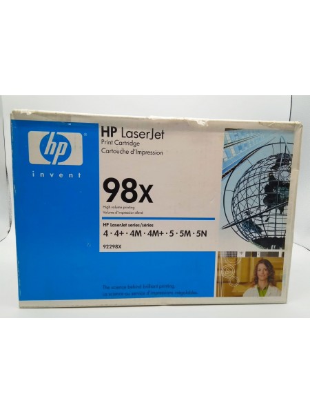 Картридж HP 92298X экономичный Черный (Black)