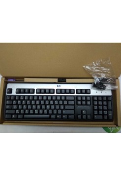 Клавиатура HP KB-0133 PS/2 Silver-Black (105 высоких клавиш) Новая