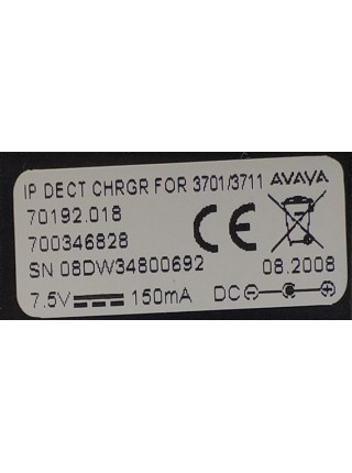 Зарядное устройство Avaya 700346828