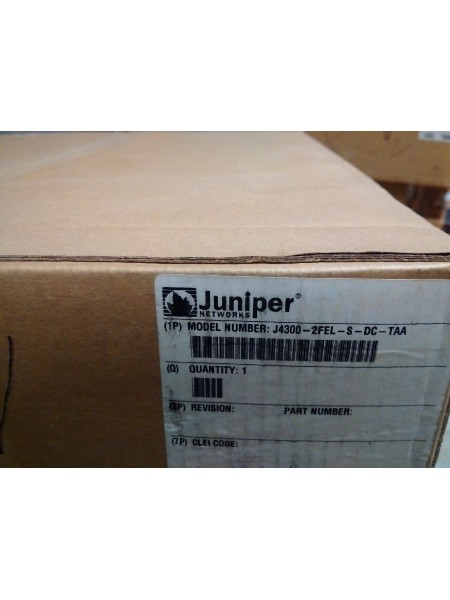 Маршрутизатор Juniper J4300